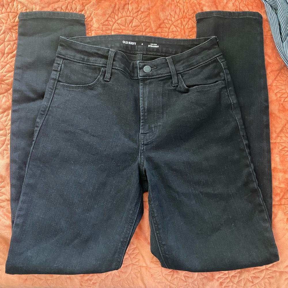 Old Navy High Rise Straight Leg